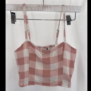 Pink Crop Top